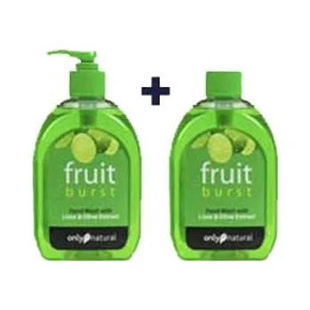 Mýdlo ONLY NATURAL Tekuté mýdlo pumpa + náplň LIME