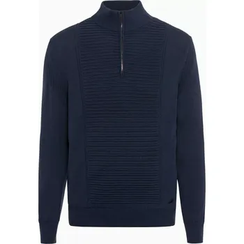 Pánský svetr PORSCHE DESIGN Athleisure sweater Svetr módní volnočasový tmavě modrá (Vysoce kvalitní designový svetr z merino vlny.)