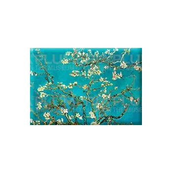 Dekorativní magnet Plumeria Plu - Magnetka Vincent van Gogh, Almond Blossom - 8 x 5,5 cm