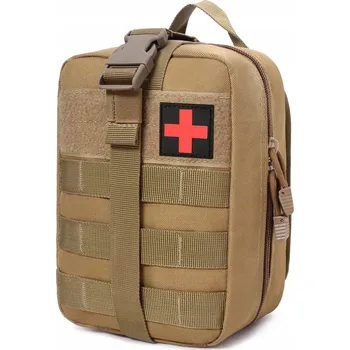 Lékárnička TAKTICKÁ KAPSA NA LEDVINY MOLLE khaki