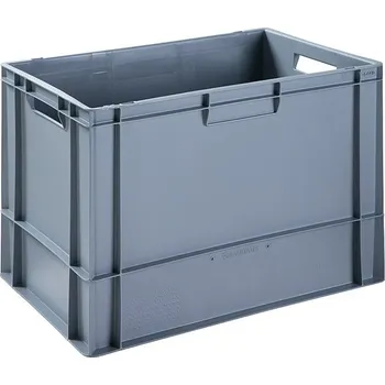Úložný box BAUHAUS Eurobox, 60 × 40 × 40 cm, 76 l, šedá E6440-5120