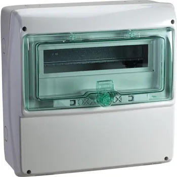 Úložný box Schneider Electric Kaedra Rozvodnice na omítku 13M víceúčelová, 340 × 3,5 × 160 cm, 1 řada, 13 modulů 13166