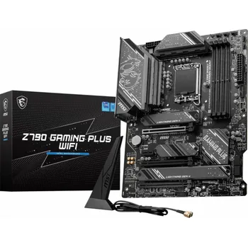 Základní deska MSI MB Sc LGA1700 Z790 GAMING PLUS WIFI, Intel Z790, 4xDDR5, 1xDP, 1xHDMI, Wi-Fi