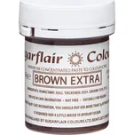 Sugarflair Sugarflair gelová barva - extra hnědá - Brown extra 42g
