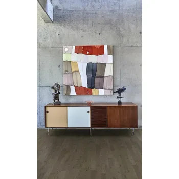 vinylová podlaha Dřevěná podlaha třívrstvá KAHRS Beyond retro Dub charcoal light strip 153N6BEKS4KW240