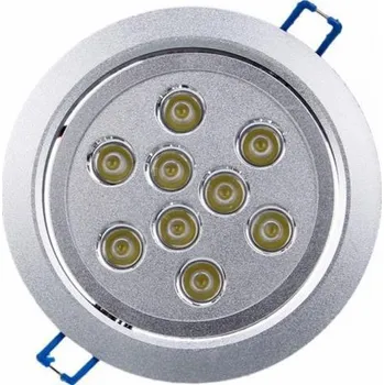 Bodové svítidlo LEDSVITI OT509-4inch-30 LED vestavné bodove svítidlo 9x 1W teplá bílá