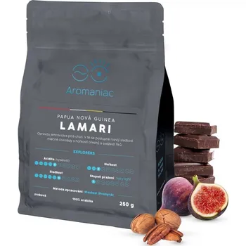 Káva Káva Aromaniac Papua Nová Guinea Lamari - mletá, 250 g