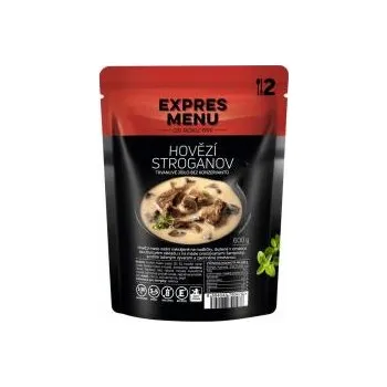 Hotové jídlo Hovězí Stroganov 600g - 2 porce 19321