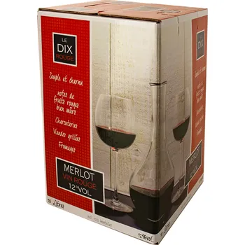 Víno LeDix Rouge Tinto Merlot 10l /Španělsko/