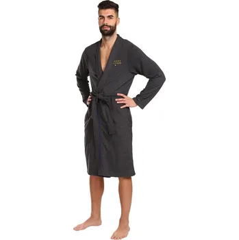 Pánský župan Pánský župan Tommy Hilfiger šedý (UM0UM02990 P5Q) S UM0UM02990 P5Q Možnost vrácení zboží ZDARMA do 120 dnů!