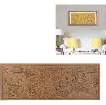 Tapeta Tapeta Harry Potter | kouzelnická mapa na stěnu papírová, 71 x 26,5 cm