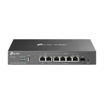 Switch TP-Link Omada Multi-Gigabit VPN Router 1x 2.5G RJ45 WAN Port 1x 2.5G RJ45 WAN/LAN Port 1x Gigabit SFP WAN/LAN Port 4x Gi