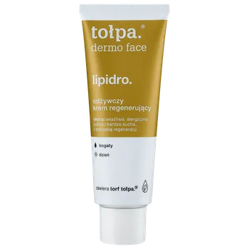 Pleťový krém Tołpa Dermo Face Lipidro vyživující regenerační krém, 40 ml
