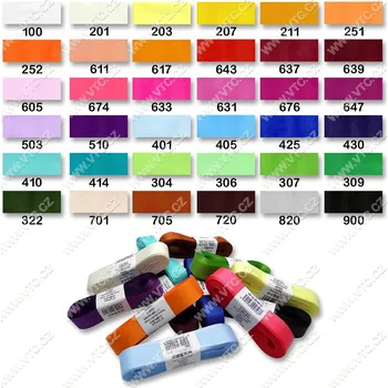 Krajka Stuha taftová 20 mm 617 oranžová