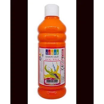 Speciální výtvarná barva Temperová barva, oranžová, 500ml, Südor