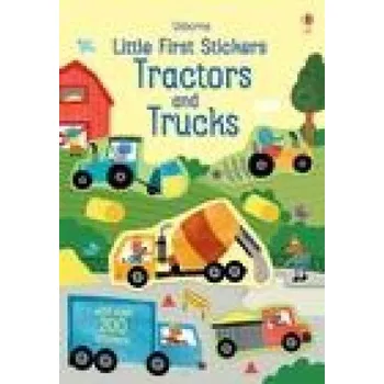 Cizojazyčná kniha Little First Stickers Tractors and Trucks – Hannah Watson (EN)