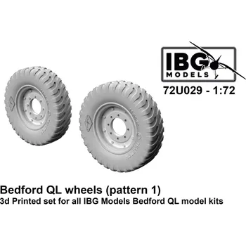 Plastikový model IBG 1/72 Bedford QL - wheels (pattern 1)