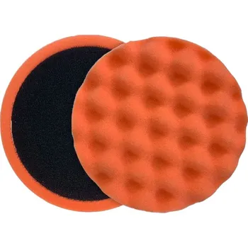 Brusný kotouč CHAMALEON FT49410 Leštící houbička 150 x 50 mm, velur, tvrdá, barva oranžová, s výstupky