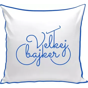 Polštář Polštář barevný 32x32 cm Velkej bajker