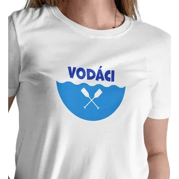 Dámské triko bílé - Vodáci 3XL
