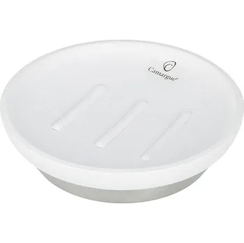 Mýdlenka Camargue Bosse Mýdlenka, 26 × 115 × 115 mm, polyresin, ocel, bílá KE0227A-WHITE