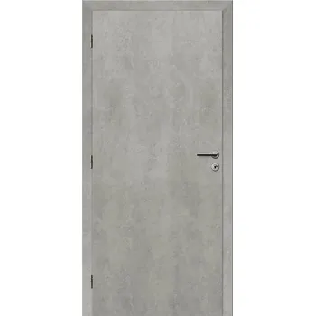 Interiérové dveře Solodoor Interiérové dveře 70 L, 750 × 1985 mm, fólie, levé, beton, plné 010000566110