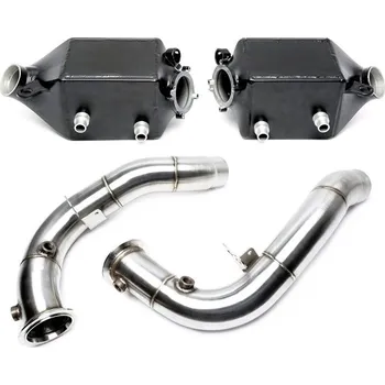 Turbodmychadlo TA Technix intercooler + downpipe bez katalyzátoru BMW řada 5 M5 (F10)