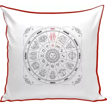 Polštář Polštář barevný 32x32 cm Zvěrokruh - Ryby