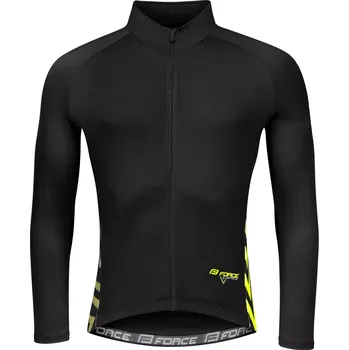 cyklistický dres Force Spike XL black/fluo
