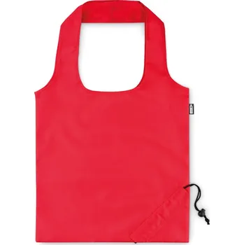 Nákupní taška Skládací RPET taška Foldpet, červená