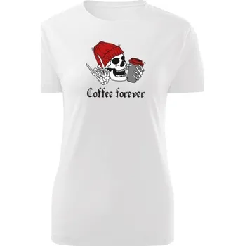 Dámské tričko Tričko s potiskem Coffe forever II dámské