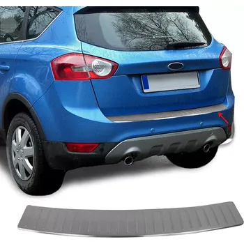 Lišta karosérie Nerez broušená lišta zadního nárazníku Omtec Ford Kuga 2008-13
