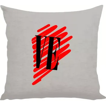 Polštář Polštář pro páry - Srdce LOVE - VE - 40 × 40 cm