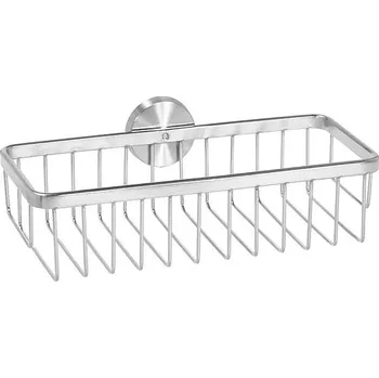 Drátěná police Camargue Paris Košík do sprchy, 28 cm, montáž: vrtání, lepení 81000294