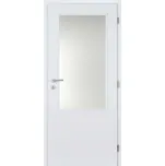 Doornite Basic Interiérové dveře 2/3 sklo, 70 P, 746 × 1983 mm, lakované, pravé, bílé, prosklené C1HMF2.70P1
