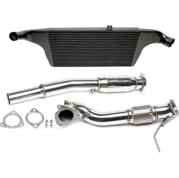 Turbodmychadlo TA Technix intercooler + downpipe s 200článkovým katalyzátorem Audi TT (8N) 1.8T