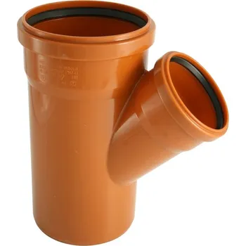 Kanalizační potrubí Marley KGEA odbočka, DN 160, 45° 302053