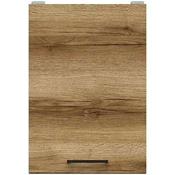 Kuchyňská skříňka BRW Junona Line horní skříňka G1D/40/57-LP, bílá/dub delano světlý