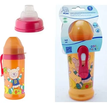 ROTHO Lahev dětská - silikonový náustek GIRL 10M+