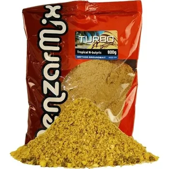 BENZAR MIX - Krmítková směs Turbo Method 800 g Tropické ovoce kyselina máselná