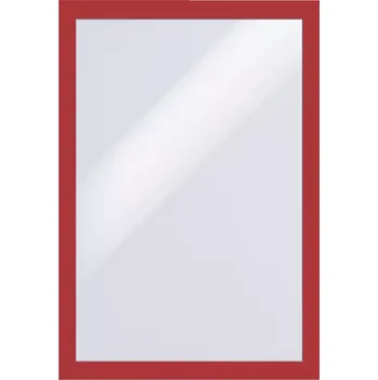 Magnetický informační rámeček DURAFRAME A3, červená