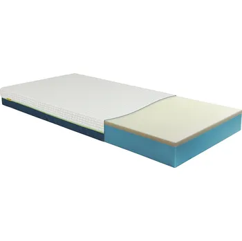 Matrace MOLMAT MATRACE RELAX [paměťová pěna + studená pěna] Rozměr: 200 x 80 cm, Potah matrace: RING SPUN C210, LÁTKA 210 gr/m2 + ROUNO 150 gr/m2, další informace v popisu variant níže: výška od 19 cm; tuhost: 3/3,5 z 5