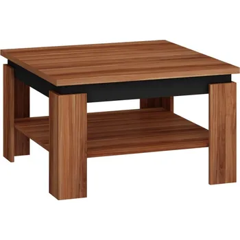 Konferenční stolek Konferenční stolek KALDRYN, švestka wallis/černý lesk, 5 let záruka + PROVĚŘENO zákazníky + vyzvednutí ZDARMA