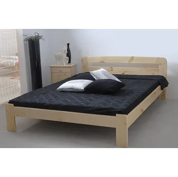 Postel Postel STETSON 140x200 cm s roštem, masiv borovice + PROVĚŘENO zákazníky + vyzvednutí ZDARMA