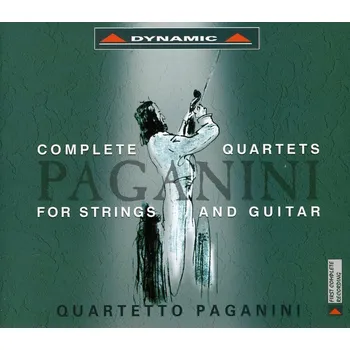 PAGANINI The Complete Quartets for Strings and Guitar (5CD) (Quartetto Paganini)