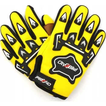 Motocross ATV rukavice dětské žlutá M (17–18 cm) (Ochranné rukavice)