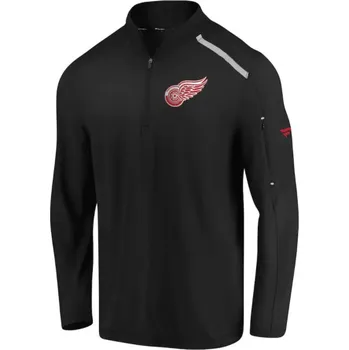 Pánská mikina Fanatics Mikina Detroit Red Wings Clutch Quarter Zip