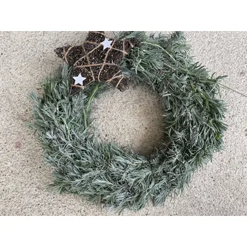 Věnec HAND MADE Levandulový věnec zdobený