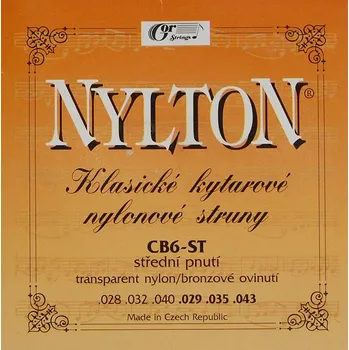 Struna pro kytaru a smyčcový nástroj Gorstrings Nylton Titanium CB6-ST