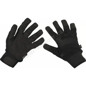 Rukavice SECURITY proti prořezu ČERNÉ - MFH Velikost: M Maskáče